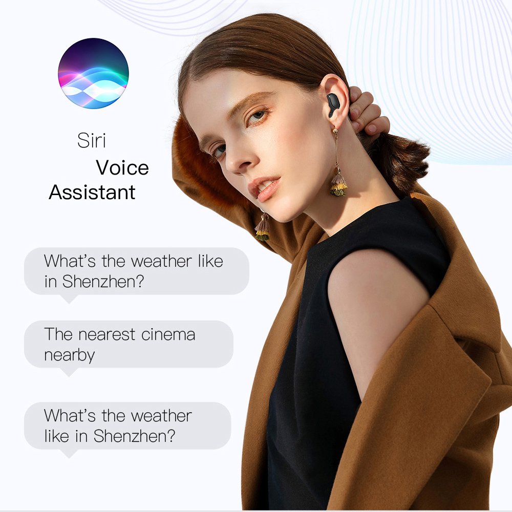 Tws Bluetooth 5.0 E6s Earphone Wireless Earbuds Noise Cancelling Led Display Handsfree Earbuds for Xiaomi Redmi Airdots A6s V50