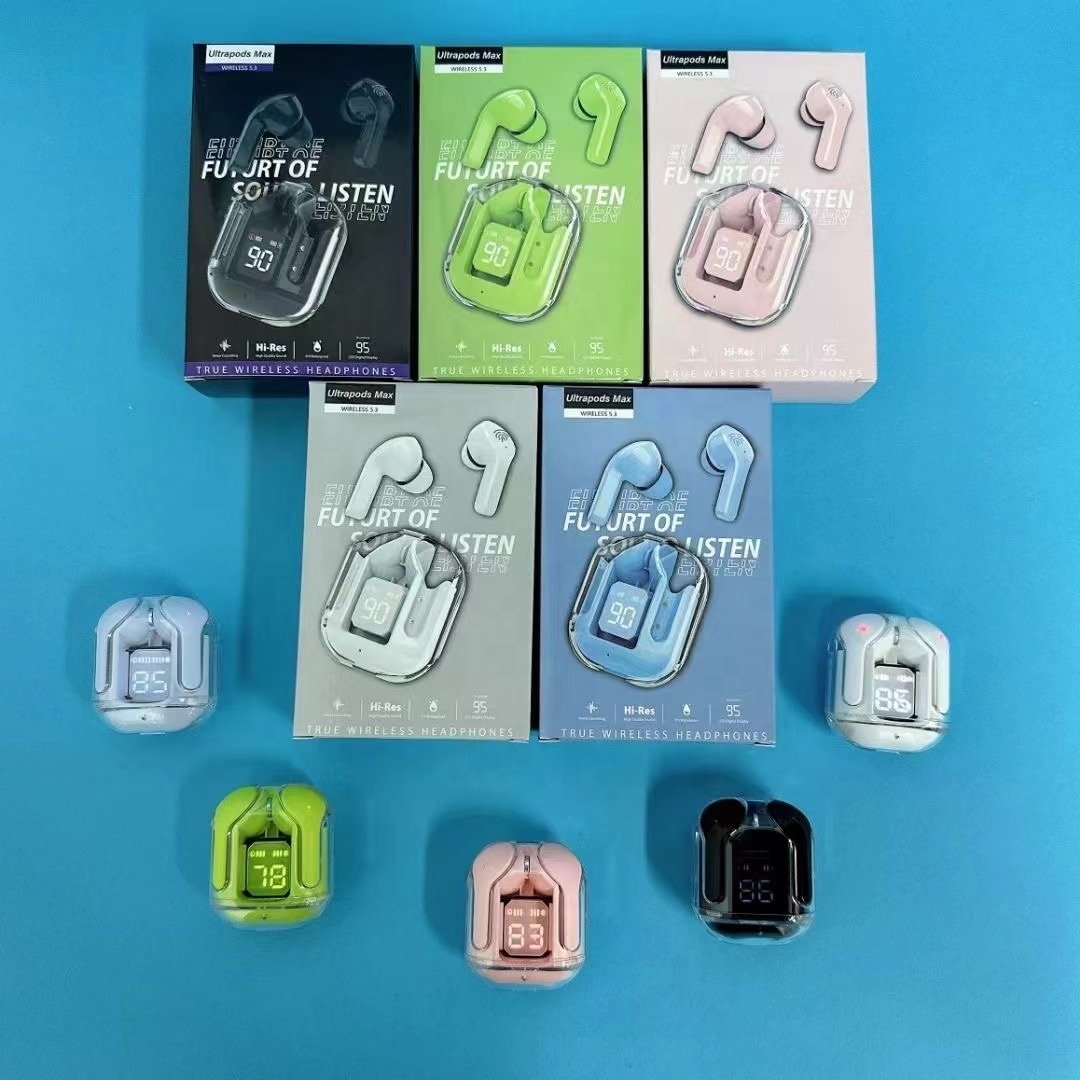 Manufacturer air 31 earphone with Charging case transparent Headphones Noise Cancelling V5.3 Low latency headset wireless air31