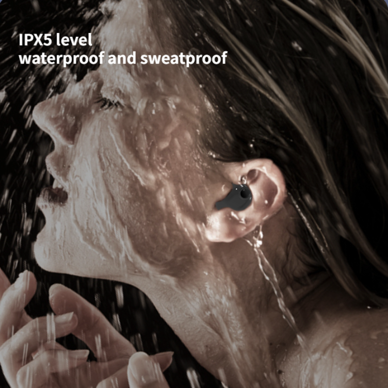 MD538 Invisible Sleep Wireless Earphones TWS Bluetooth 5.3 Headphone Hidden Earbuds IPX5 Waterproof Headset