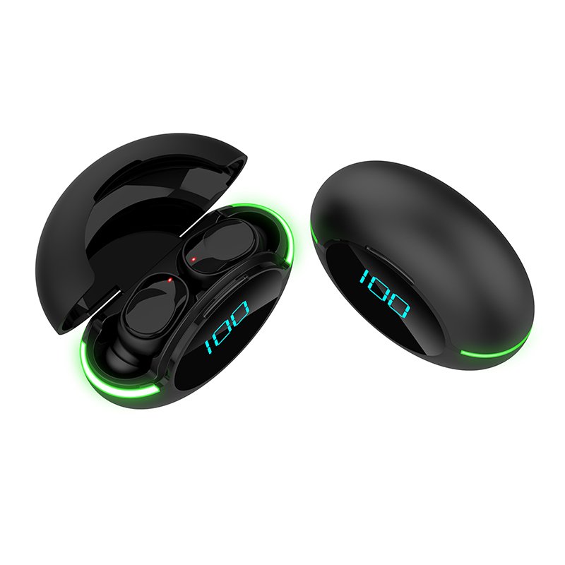 2024 Hot Sale TWS Wireless Headphone Y80 Waterproof LED power display game headset Wireless sports game earbuds