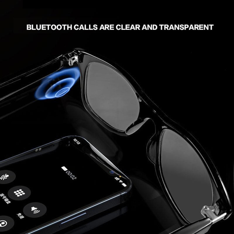 2024 Newest Smart Audio Glasses TWS Wireless Earphone Outdoor Sport Glasses Cycling Sun Ride Protection Fashion Drive Men