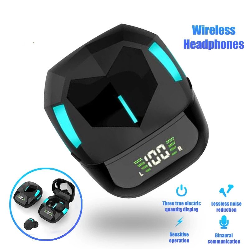 Gaming Earbuds Noise Cancelling headphone Without Delay TWS G7s Sport waterproof Game Earphone