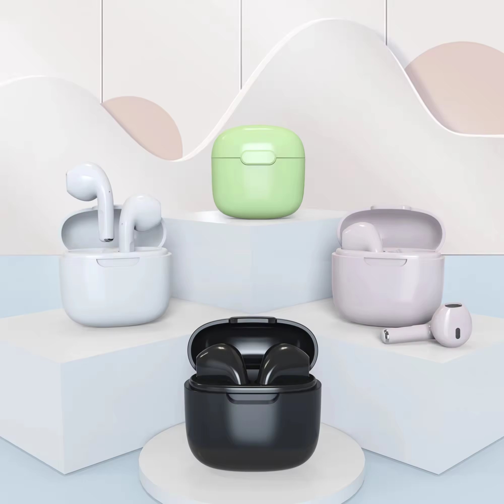 B21 ENC Noise Reduction Wireless Bluetooth Audifonos Wireless Bluetooth earphone 5.3 ENC Earbuds Music