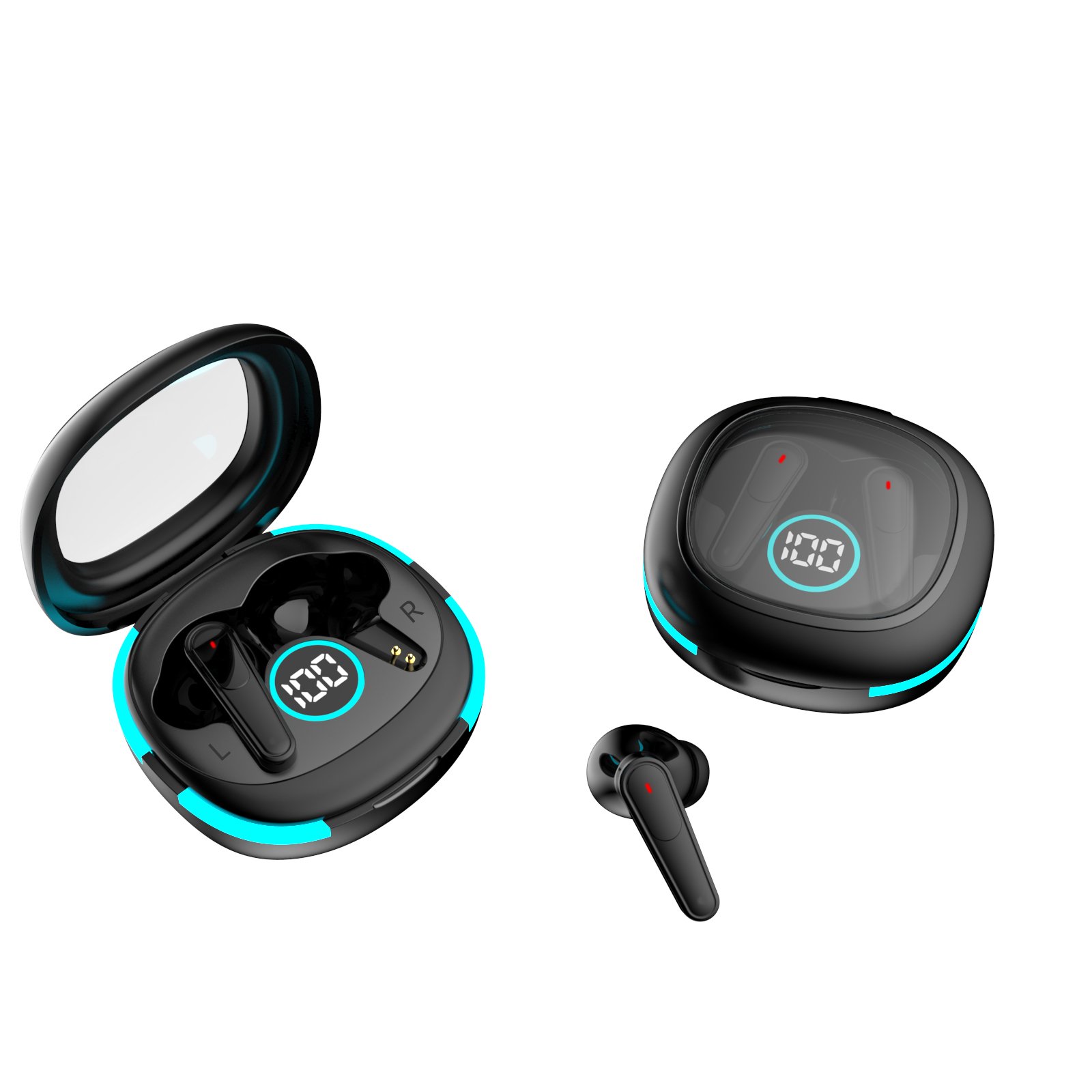 2024ANC+ENC High Quality Waterproof True Wireless Stereo Bluetooth Headphones New Wholesale Noise Cancelling TWS Earphones