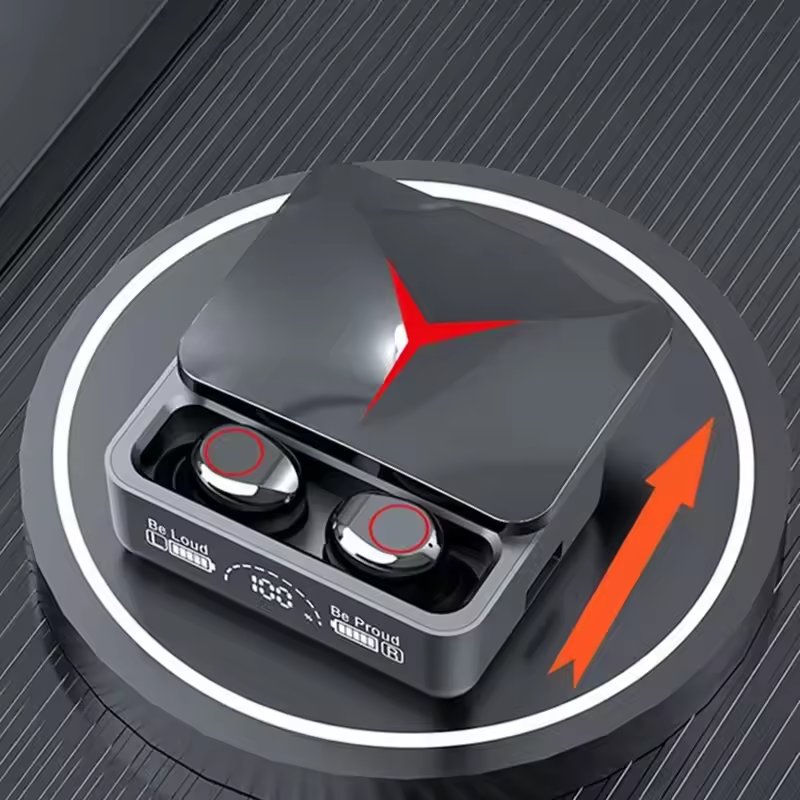 Tws true wireless m90 pro m90pro tws handsfree noise cancelling waterproof anc studio dj sports earphone headphone earbuds