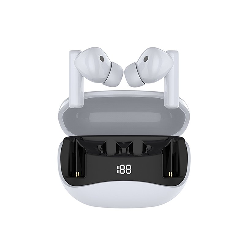 Silent Disco Wireless Headphones with LED Gamer Headset RF Wireless Type and Digital Battery Display for Disco & Gaming