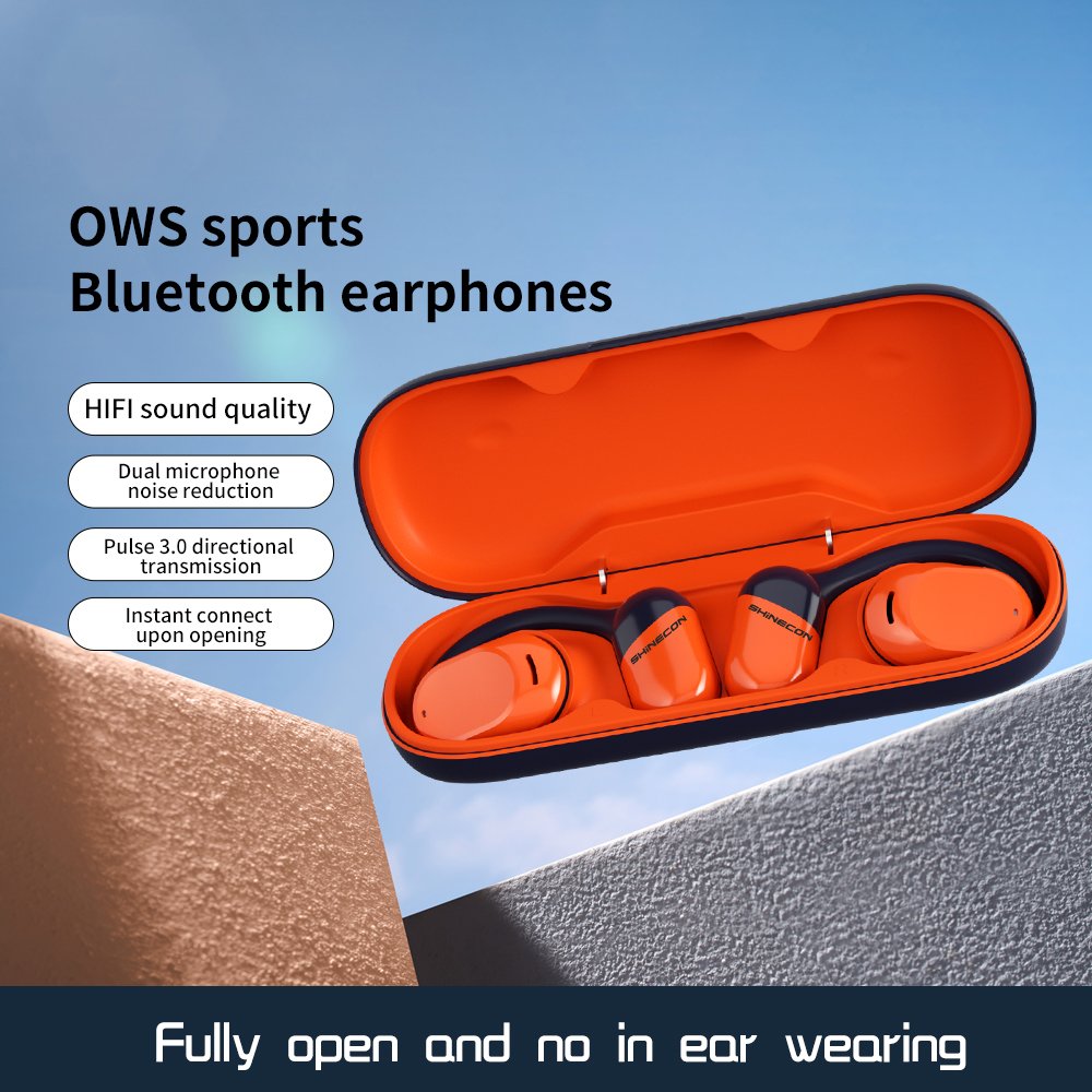 True Wireless Gaming Earphones LED Digital Display Low Battery Latency Motion E-Sports Non-Noise Cancelling TWS Bone Headphones