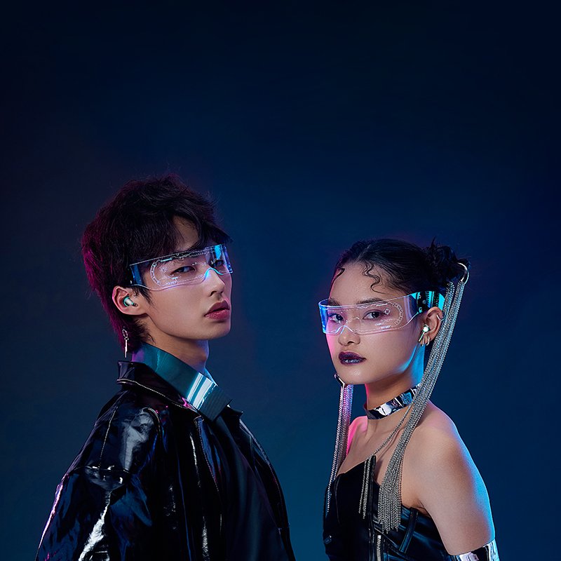 M21 Couple In Ear Wireless Earbuds HIFI Sound Quality Music Earphones with CVC8.0 and DSP Noise Cancellation and Power Bank