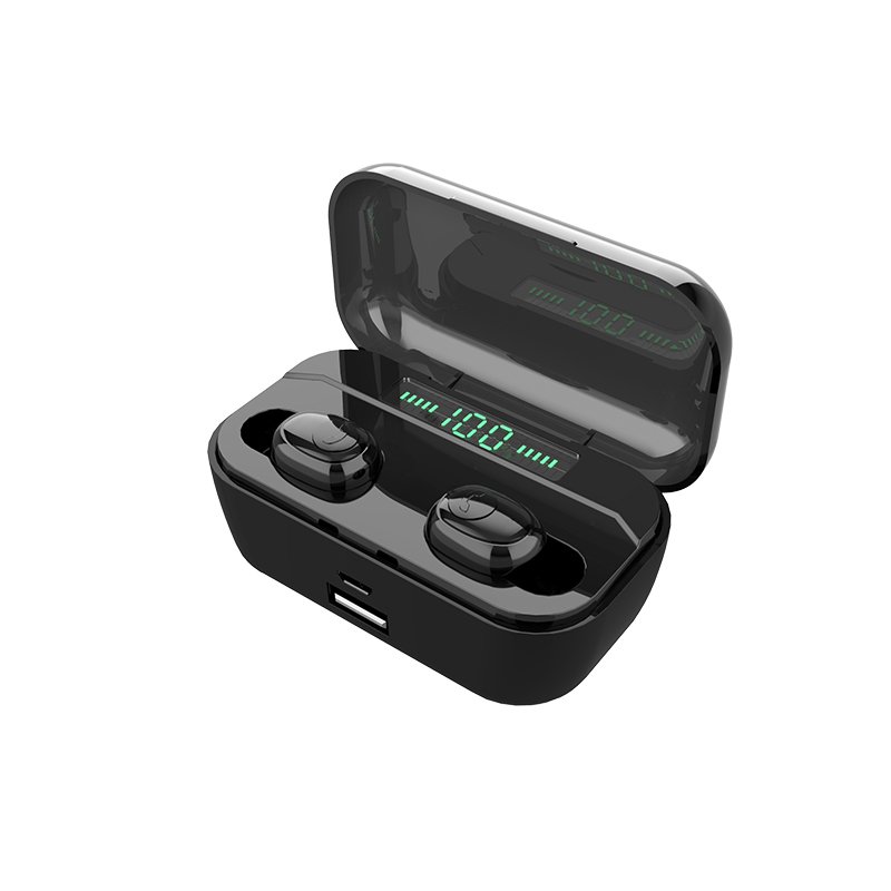 G6S Wireless Smart Digital Display LED Earbuds HD Call Charging Multi-Function Automatic Noise Cancelling TWS Earphones