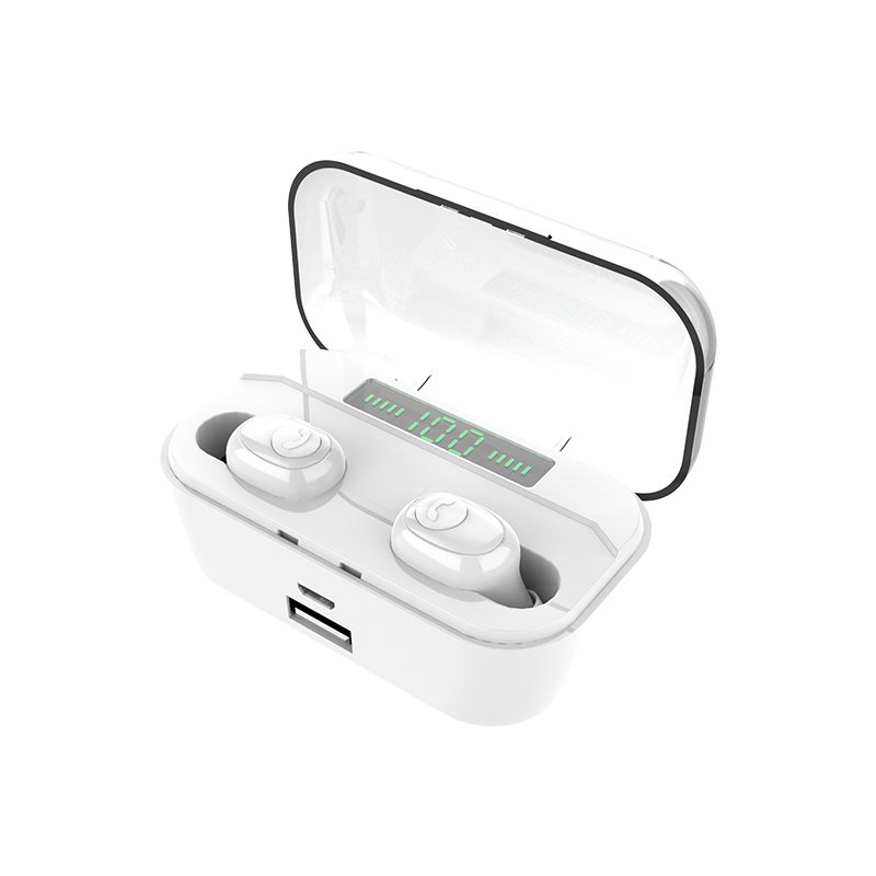 G6S Wireless Smart Digital Display LED Earbuds HD Call Charging Multi-Function Automatic Noise Cancelling TWS Earphones