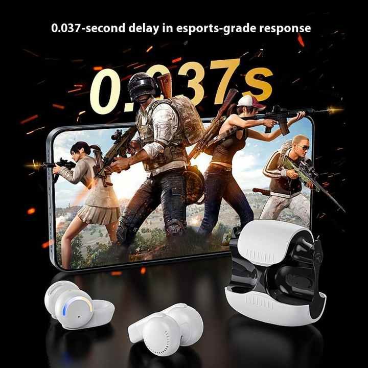 2024 New fashion true wireless Mini tws Fast charging earbuds Sports wireless music headphones