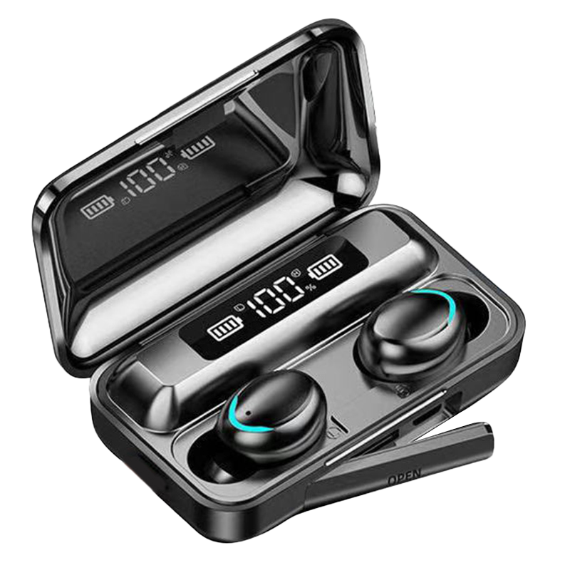 F9 2023 Hot sale 9D Wireless Earphone Stereo Sports Earbuds TWS BT 5.0 Earphones Headsets With Charging Case