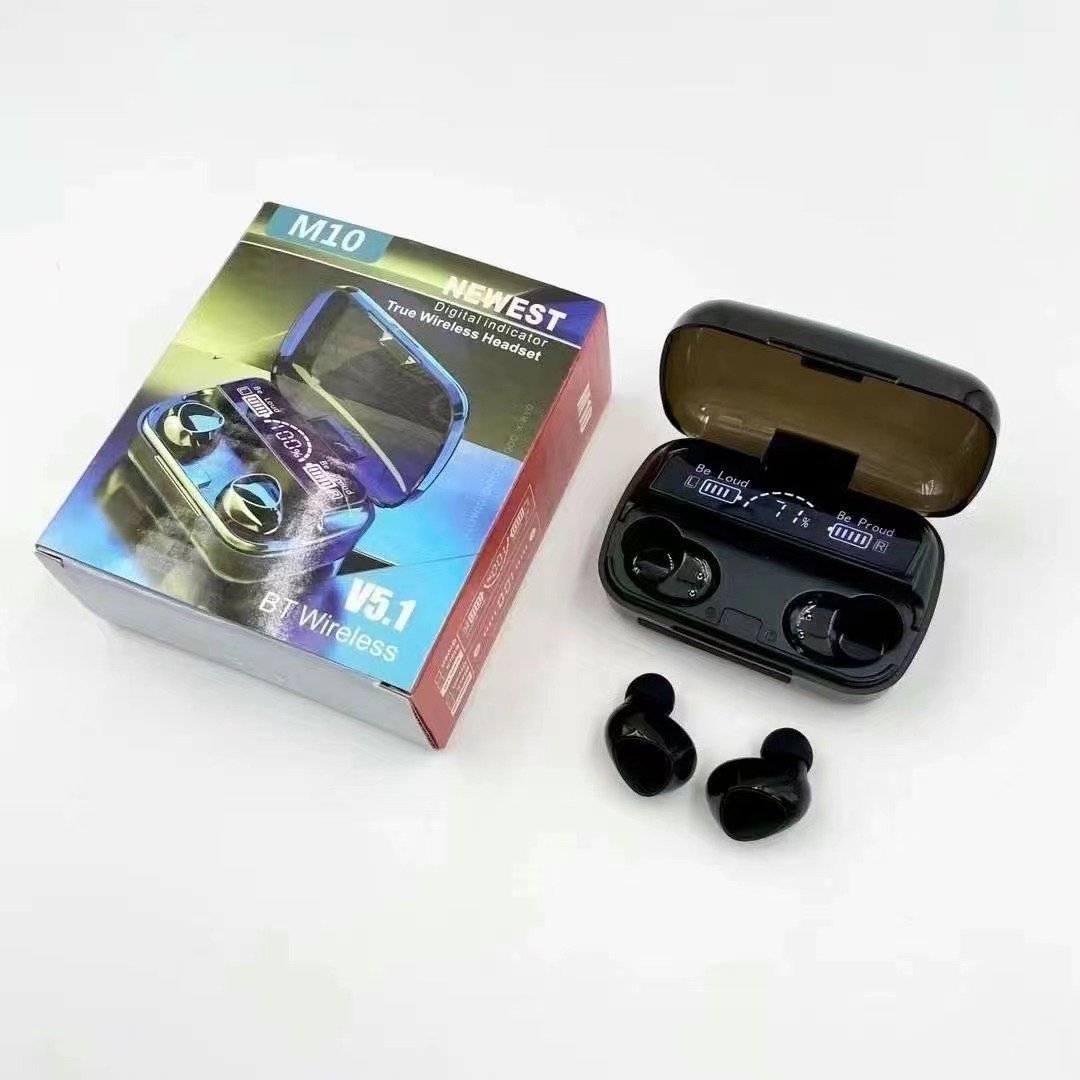 Original M10 TWS V5.3 Gaming Headset Wireless Headphone Earphone M10 Earbuds F9 earphone pro 6 earbuds Air 31 earphones