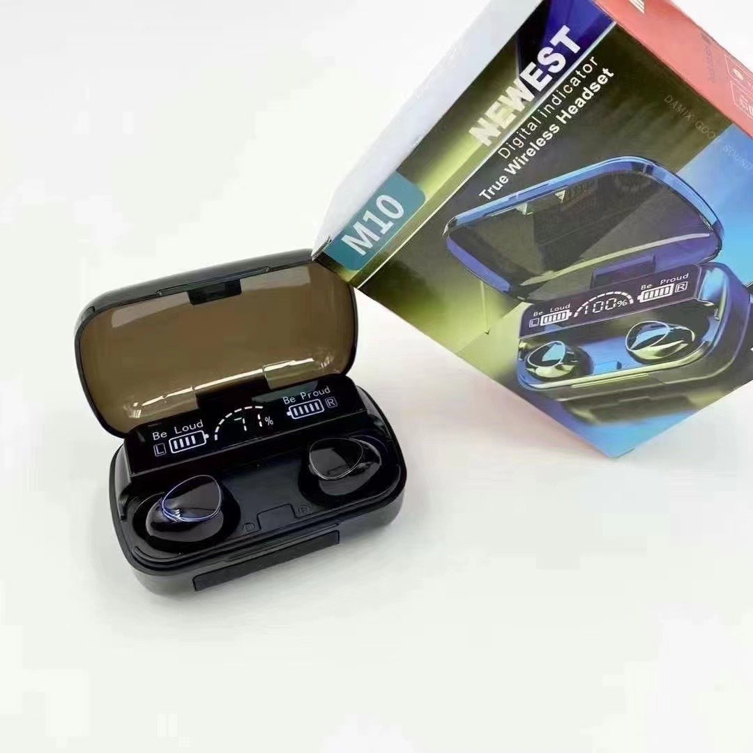 Original M10 TWS V5.3 Gaming Headset Wireless Headphone Earphone M10 Earbuds F9 earphone pro 6 earbuds Air 31 earphones