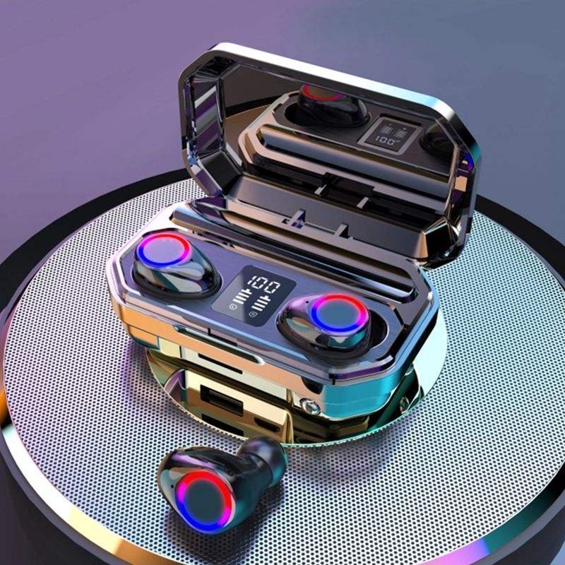 High Quality Gaming Earphones & Headsets Waterproof Led Display m10 Tws Earbuds 2024 Gaming In-Ear Headphones