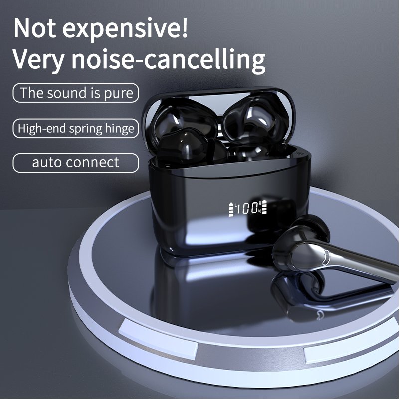 2023 New J5 Pro TWS Wireless BT Earphones Smart Touch ANC ENC Noise Reduction Waterproof Microphone with Music Headset