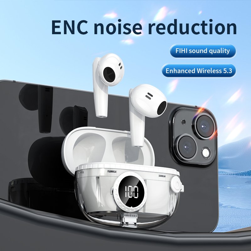 Eraysun Hot Sale Sports Waterproof IPX7 M25 Low Latency Earbuds LED Screen Headphones In-Ear Earphone TWS Gaming Headset