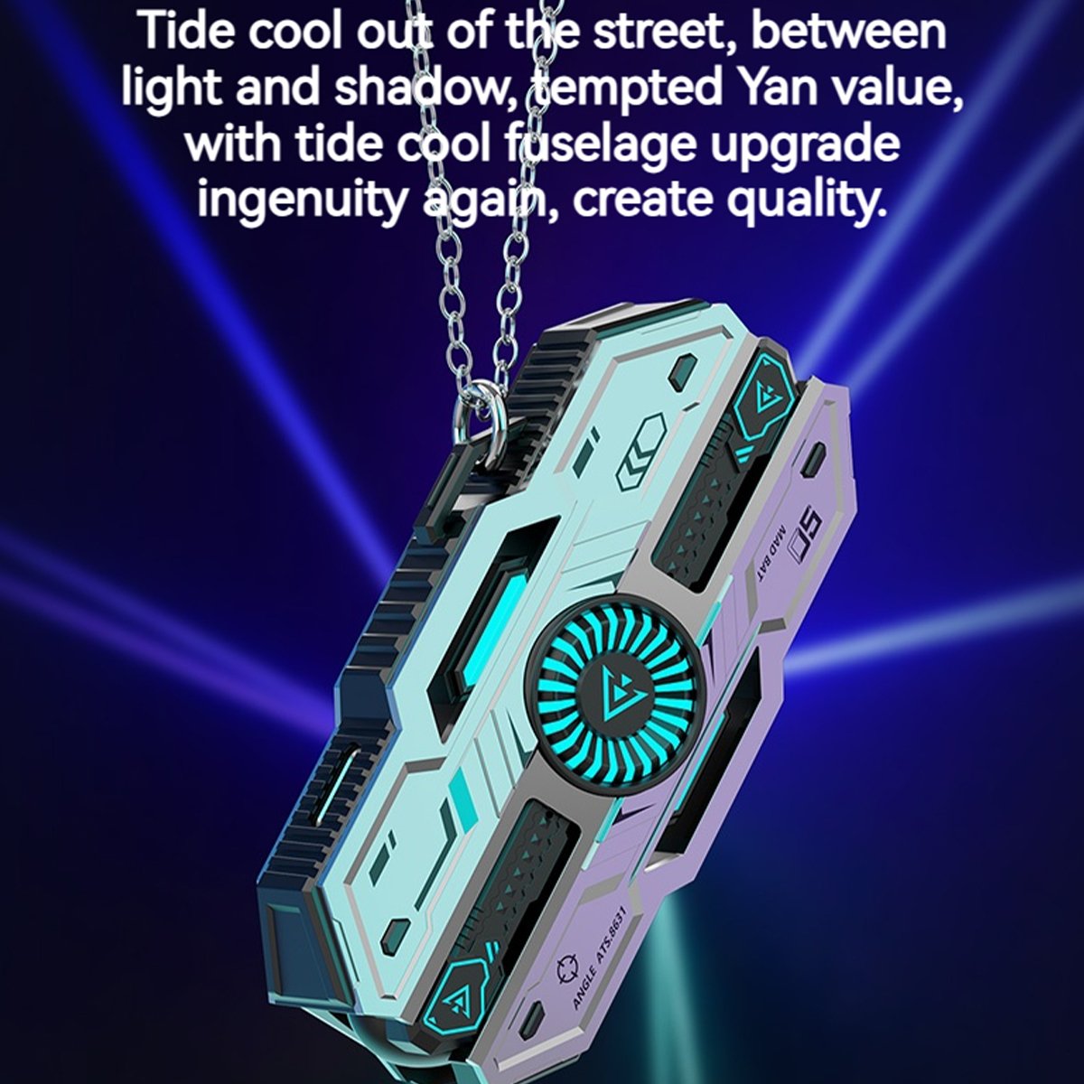 X37 Sci-Fi Earphone Lag-Free TWS Gaming Earbuds with Colorful Breathing Lights and Two Sound Effect Modes for Game and Music