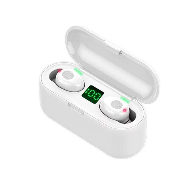 cheapest F9 1 dollar items shop wholesale products TWS IPX7 Wireless Bluetooth earbuds ecouteur noise cancelling In-ear earphone