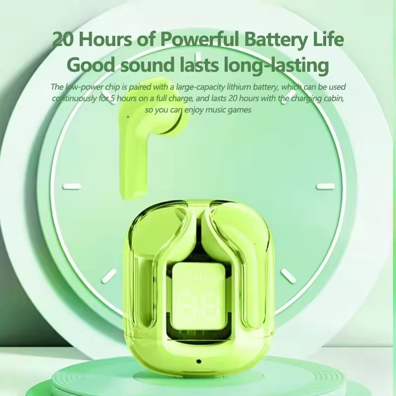 Cheap price T2 Wireless BT Headset TWS AIR31 Headphones ENC Headphones LED Power Digital Display Stereo Sound Earphone for Music