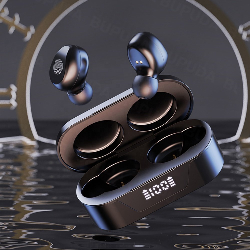 TWS Y30 Wireless 5.0 LED Display Earphone Noise Canceling Gaming Sport Waterproof Touch Control Headset Stereo Music Headphones