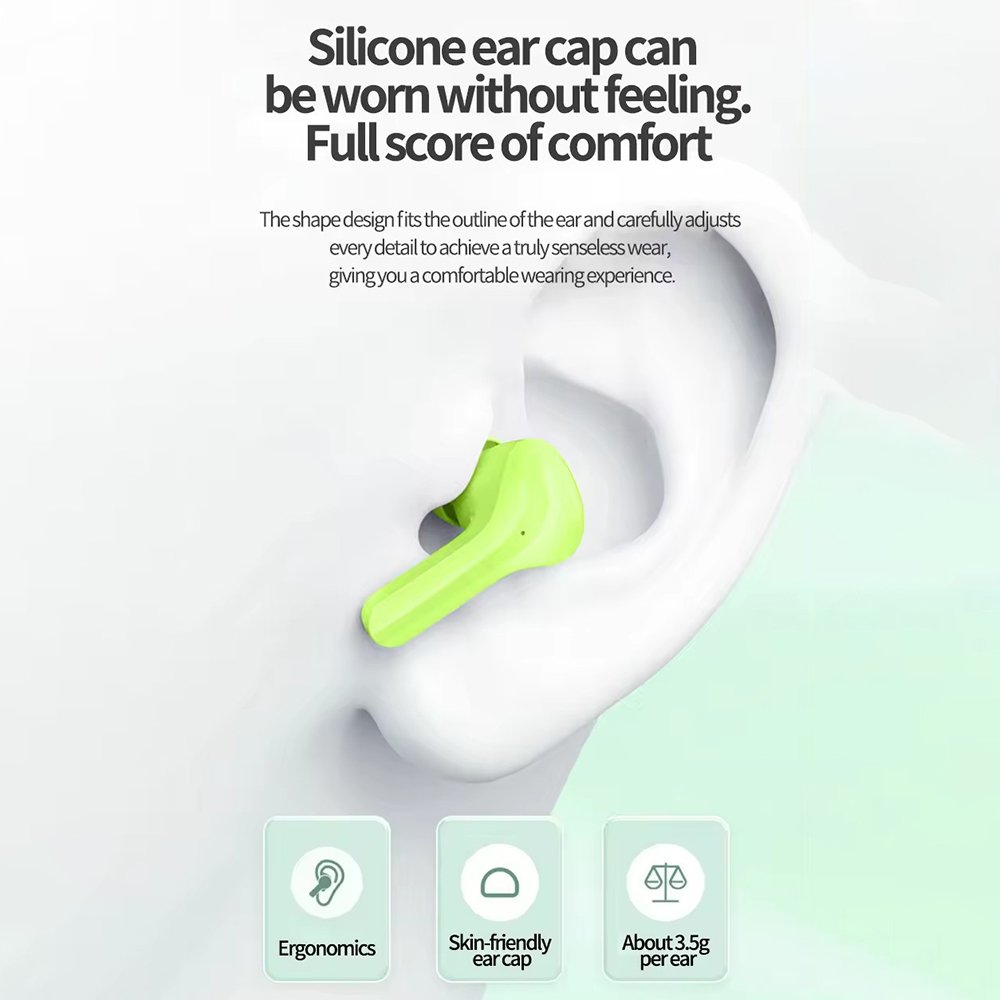 Air31 Earbuds Transparent TWS True Wireless Noise Cancelling In-Ear Gaming Headset Waterproof Business Boat Earphone