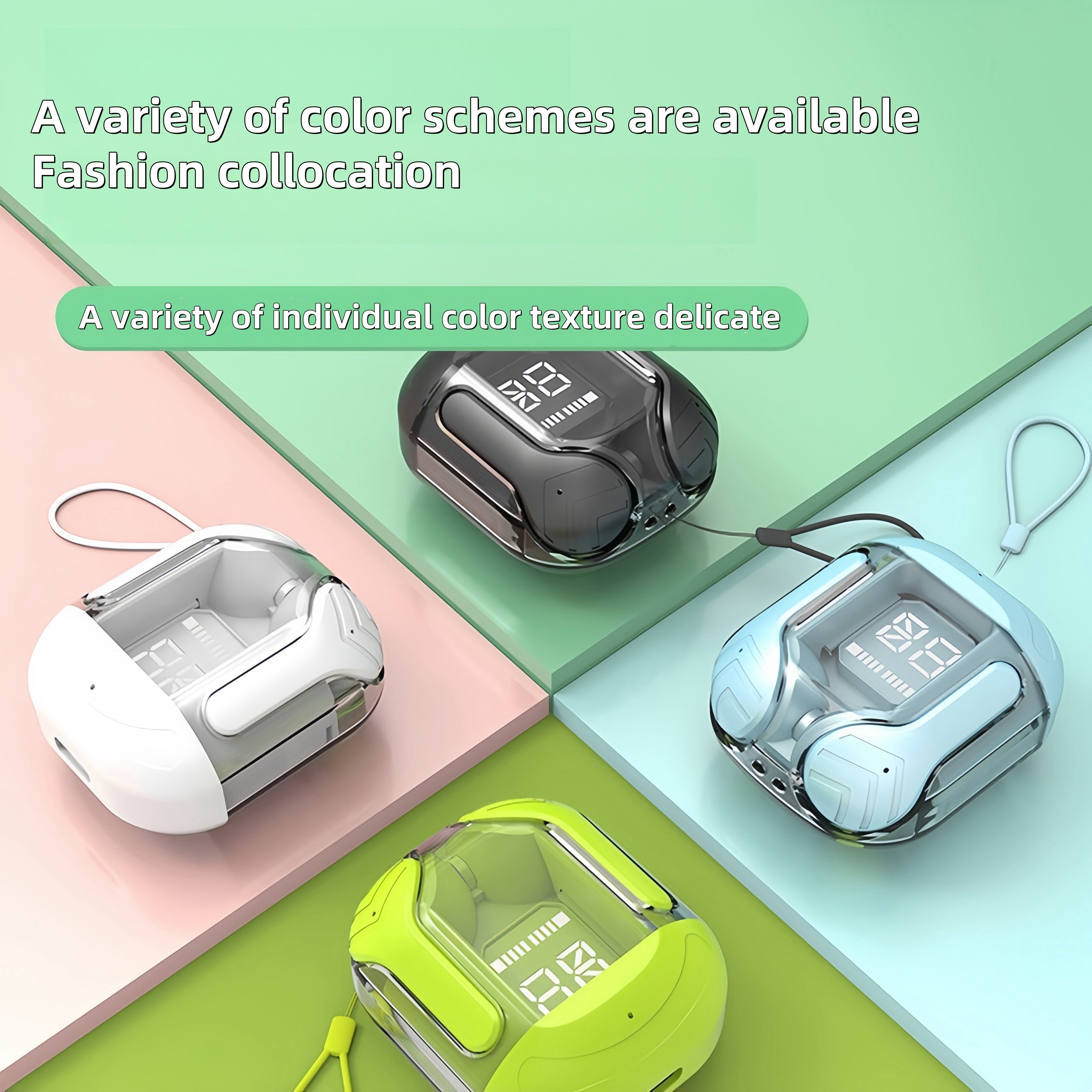 2024 transparent Tws in ear phones buds air 31 sport true wireless tws game gaming headset headphone earbuds earphones