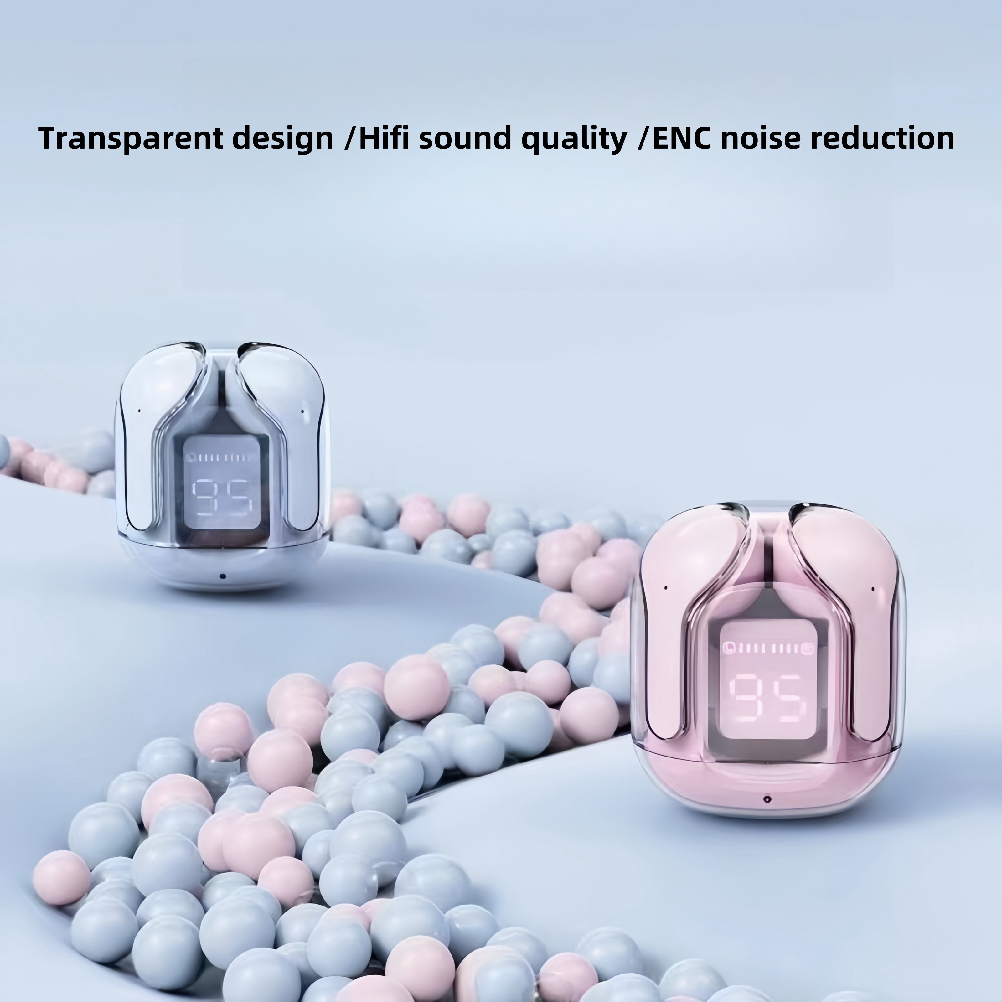2024 transparent Tws in ear phones buds air 31 sport true wireless tws game gaming headset headphone earbuds earphones