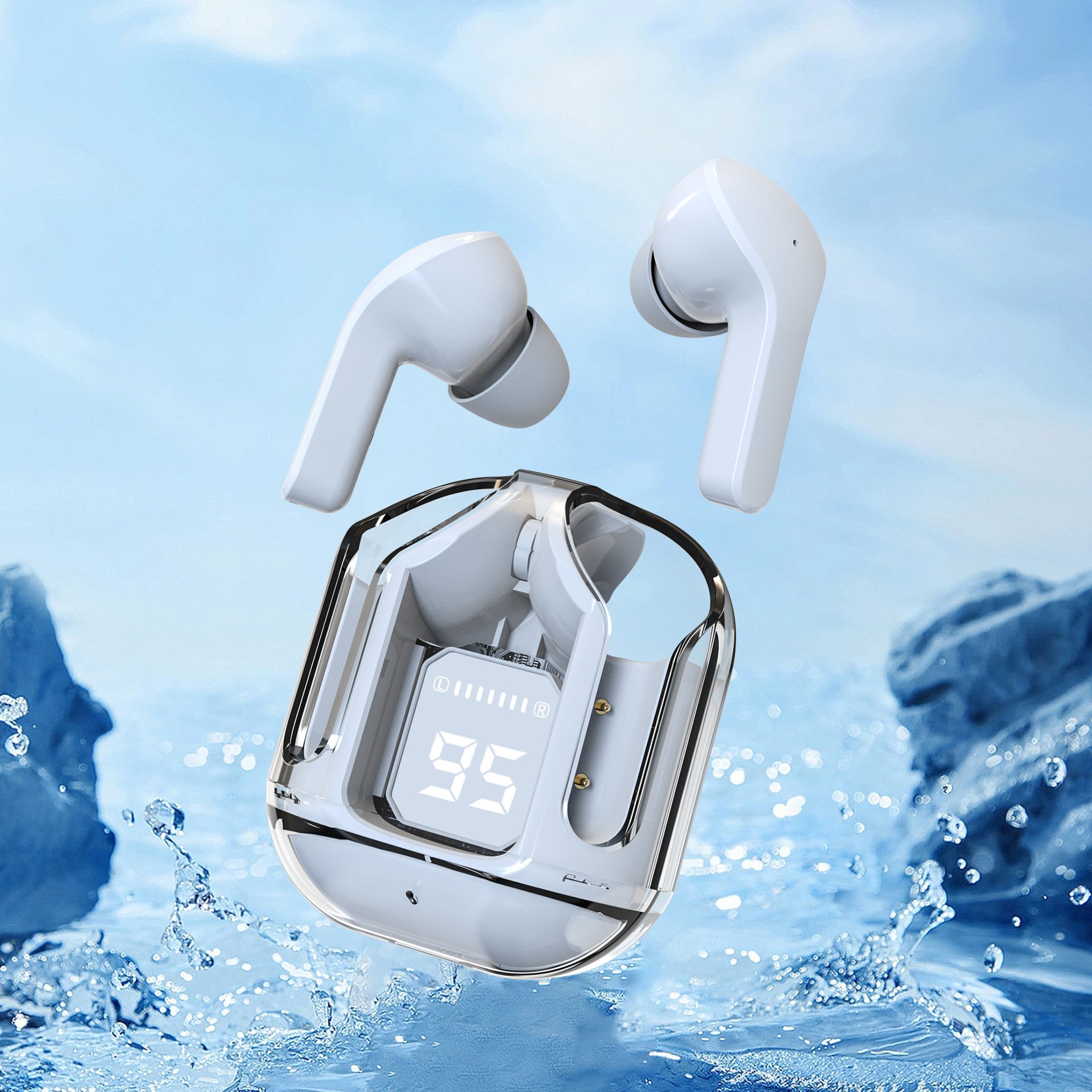 2024 transparent Tws in ear phones buds air 31 sport true wireless tws game gaming headset headphone earbuds earphones