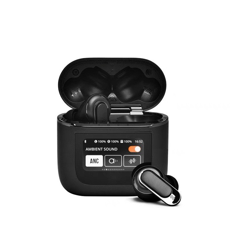 Hot Selling Earbuds Anc Enc Tws Noise Cancelling Earphone Bt5.3 Earphone Wireless Headphone J5 Led Display