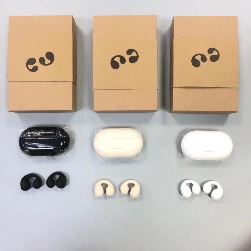 2024 Open Bone Conduction Sports Headset TWS 5.3 Audifonos Auriculares Wireless Ear Clip Headphones Earphones S06 OWS Earbuds