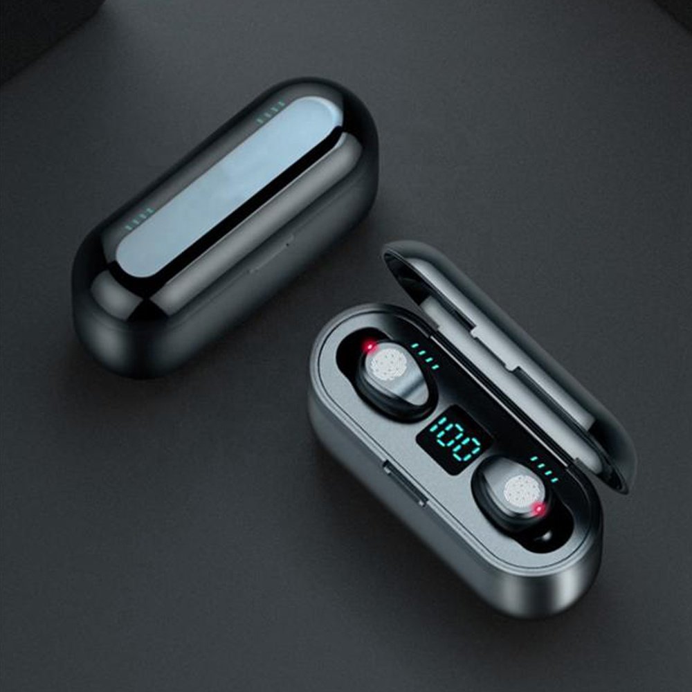 Trending products new arrivals Earphone F9 5.0 tws blue tooth earbuds
