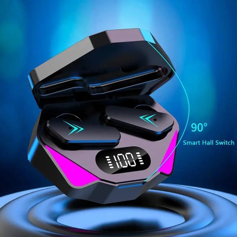 X15 TWS Headphone Blue tooth Earphone Wireless Headset Game Earbuds 2024 Women Sport Men Smart Microphone Stereo PK M90 Pro