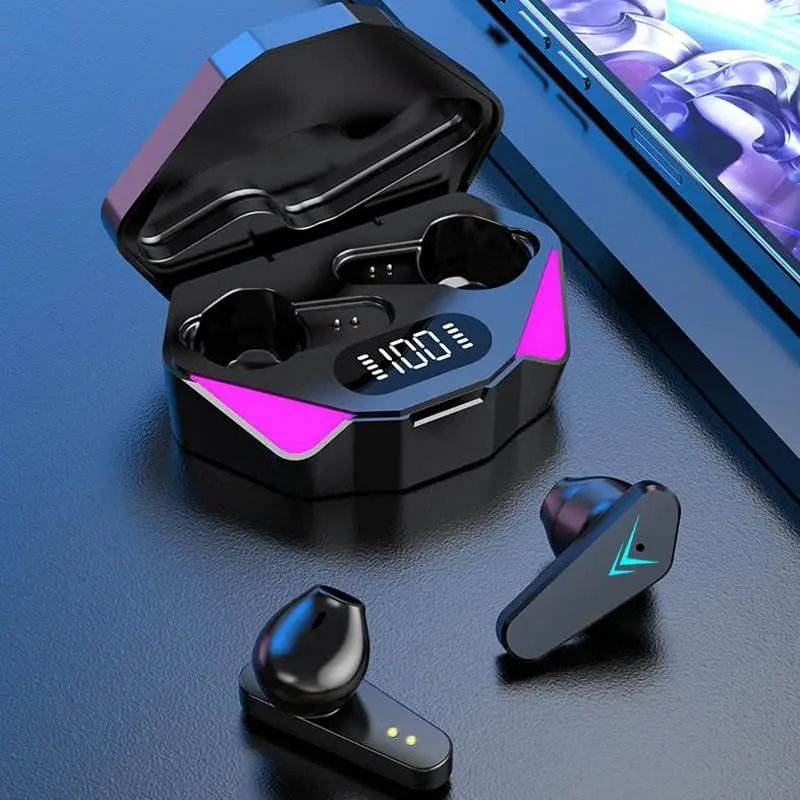 X15 TWS Headphone Blue tooth Earphone Wireless Headset Game Earbuds 2024 Women Sport Men Smart Microphone Stereo PK M90 Pro