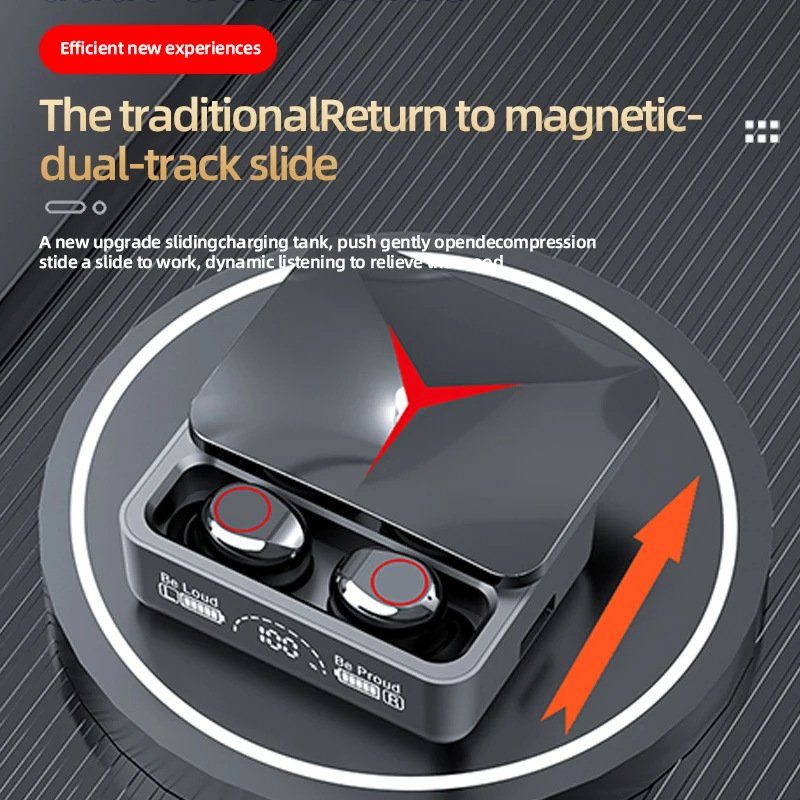 ipx7 waterproof earbuds headband headphones wireless earplug headset earphones headphones tws gaming headphones with mic M90PRO