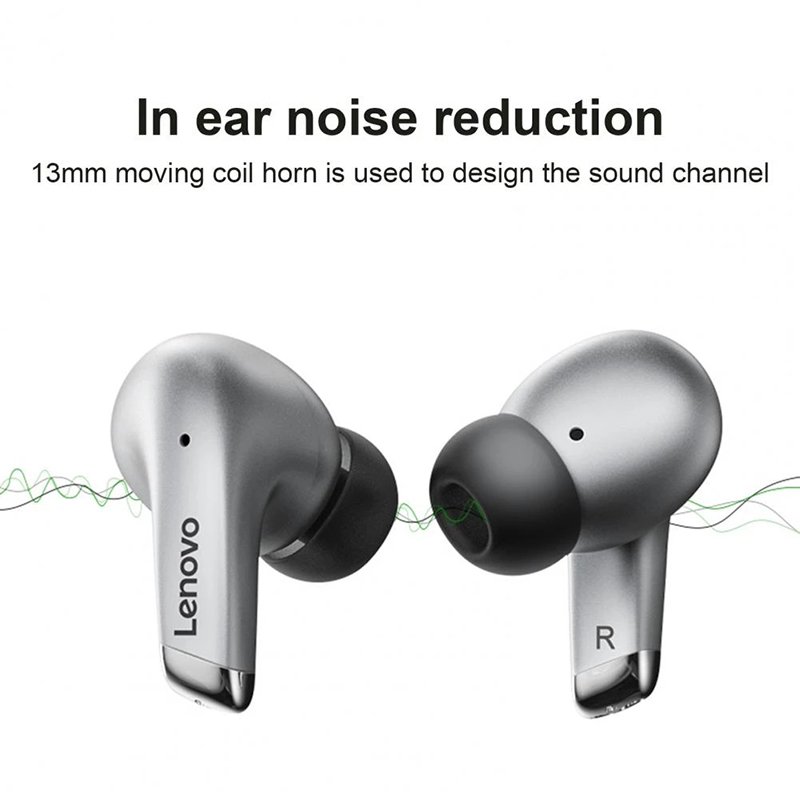 Original auriculares Lenovo LP5 earbuds noise cancelling bloototh TWS wireless headset game bt 5.0 gaming earphones headphones