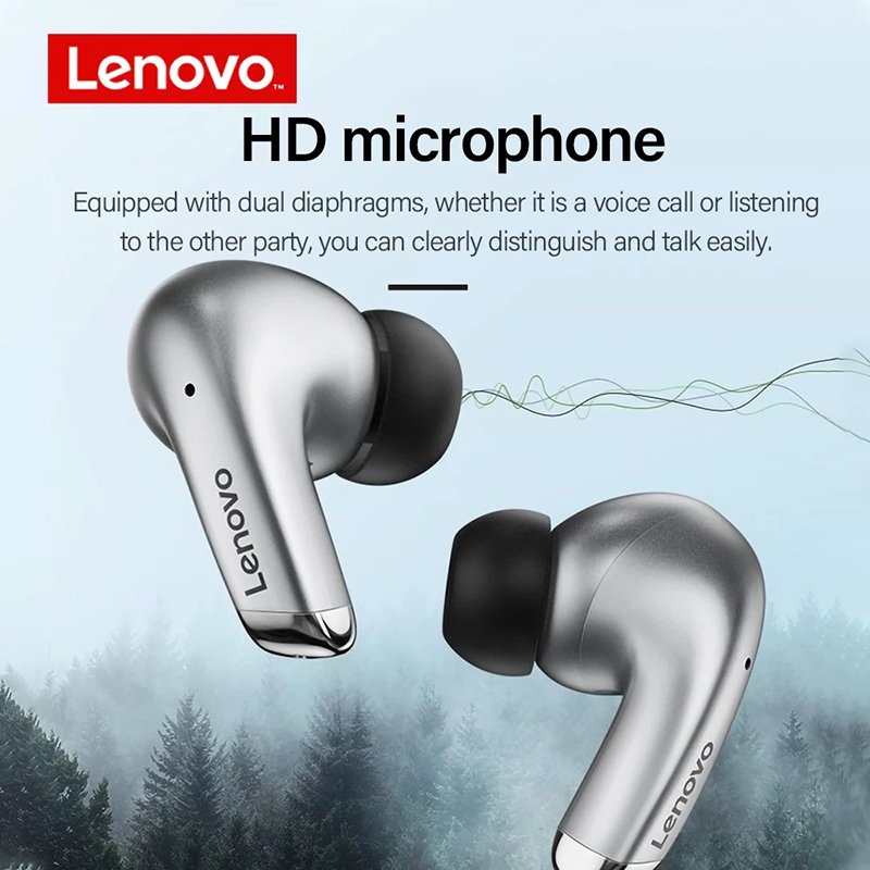 Original auriculares Lenovo LP5 earbuds noise cancelling bloototh TWS wireless headset game bt 5.0 gaming earphones headphones
