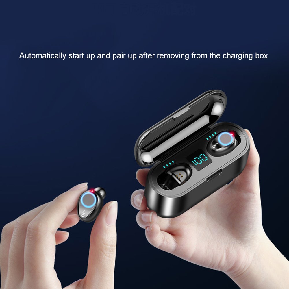 2023 new arrivals Wireless EarBuds TWS Bluetooth 5.0 earphones Good Sound Sweat Proof bluetooth headset for iphone 11 12