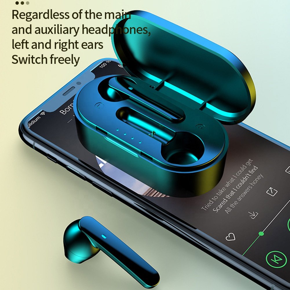 Oem TWS 5.0 Noise Warless Cancellation Handsfree Waterproof Headphones Sport Mini Earphones For Android Phone