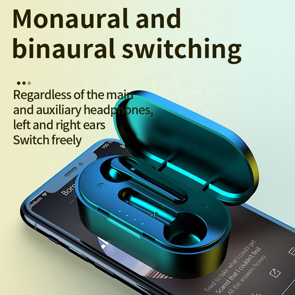 Oem TWS 5.0 Noise Warless Cancellation Handsfree Waterproof Headphones Sport Mini Earphones For Android Phone