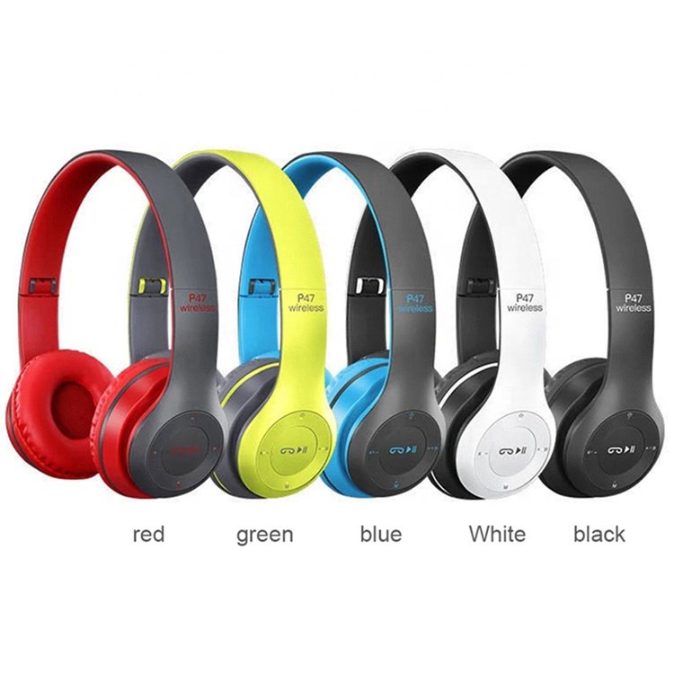 2024 Original OEM Tws P47 Wireless Headphone Adjustable Audifonos noise cancelling gaming Earbuds Earphone Headphones headset