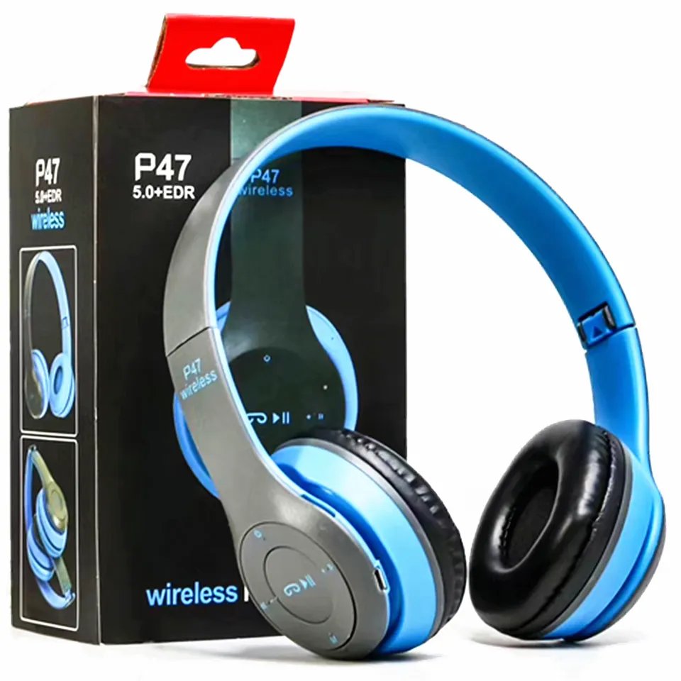 2024 Original OEM Tws P47 Wireless Headphone Adjustable Audifonos noise cancelling gaming Earbuds Earphone Headphones headset