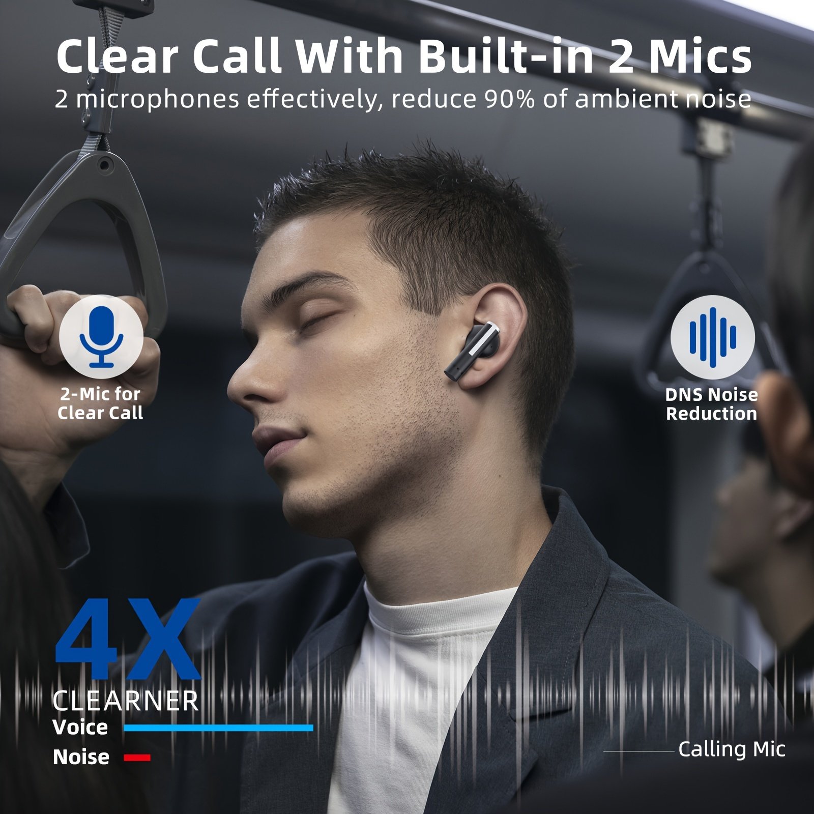 Gaming In-Ear Headphones Noise cancelling Earphones Type c Earbuds Ear hook Headsets Open ear TWS Headphones for iPhone Android