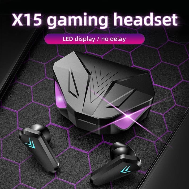 APT-X TWS x15 Multicolor airbuds stylish customize logo Bluetooth Wireless earphone gaming In-ear Earbuds headset & headphones