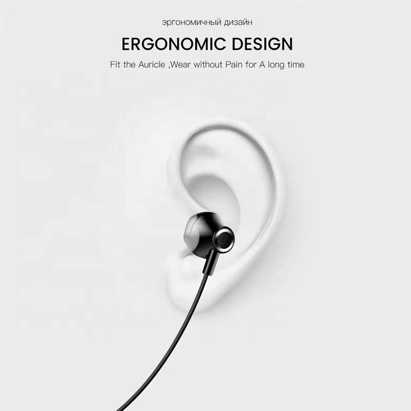 Dodoup S9 Neckband Headphones 9D Noise Reduction HIFI Stereo Hanging Ear Earphones Earbuds