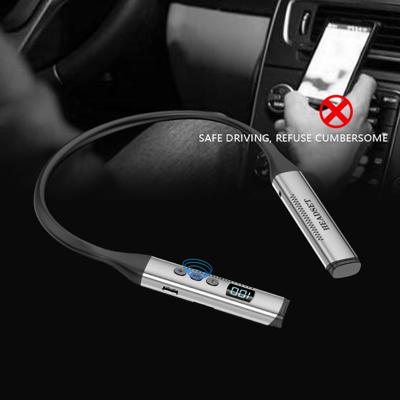 New TWS 5.3 Neckband Sports Earphones & Headphones Wireless Silent Disco Earbud Sport HiFi Bass Stereo TWS Casque Audifonos