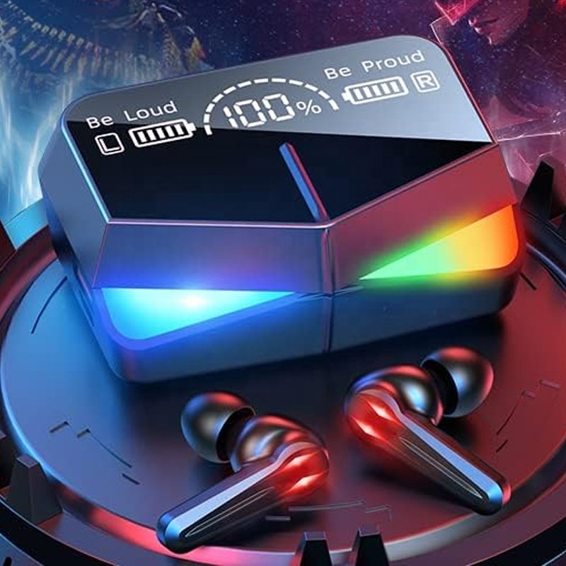 Super bass true tws wireless auricular m28 tws game handfree earbuds headphone earphone headset gaming anc air buds