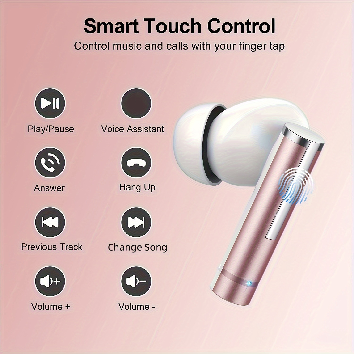 2024 Noise-cancelling Gaming In-Ear TWS Earphone Wireless Buds Low Latency Sports Gaming Headsets Earbud & in-ear Headphone
