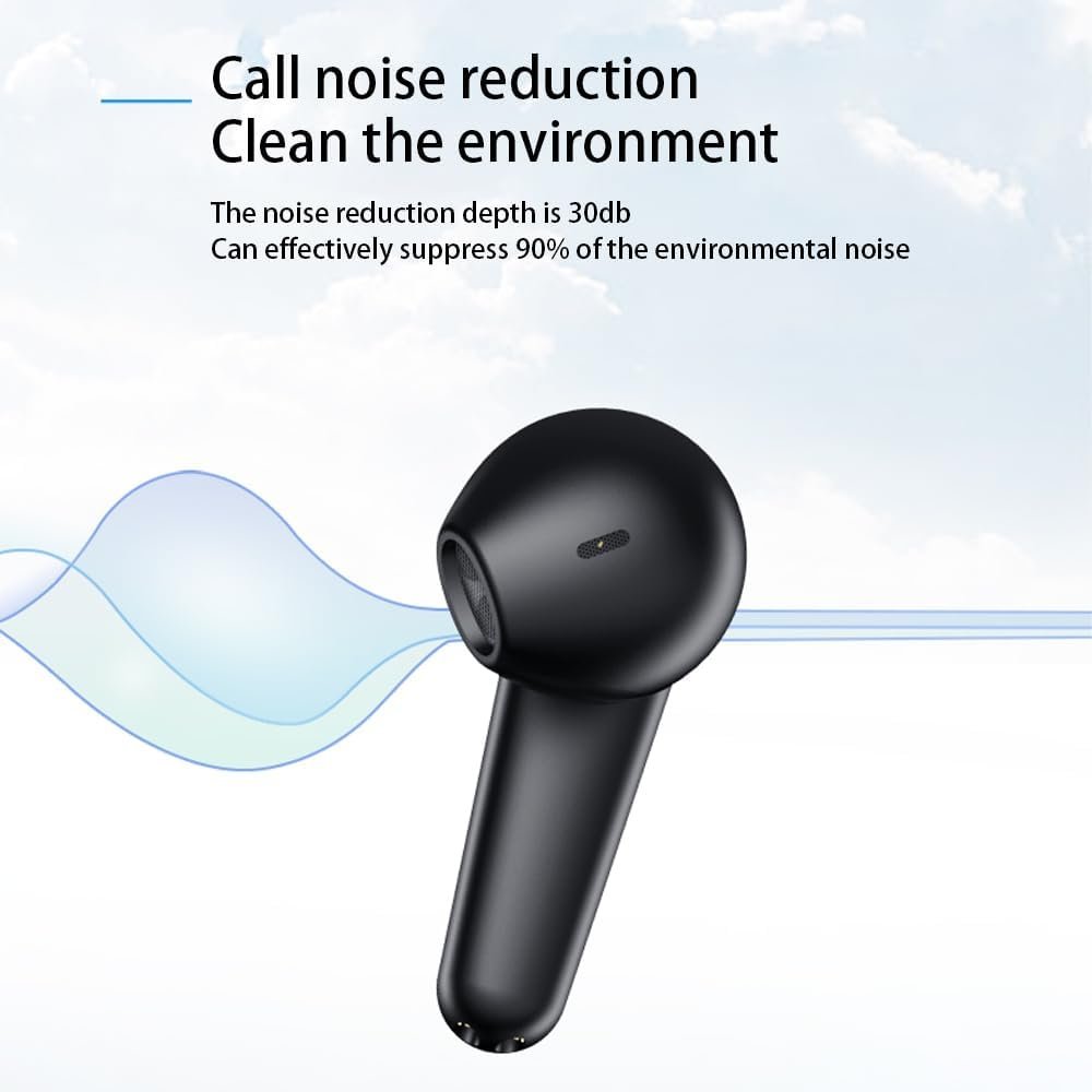 Apple Chipset Wireless Earbuds Immersive HiFi Sound In-Ear Stereo Headphones Built-In Microphone Charging Case Digital Display