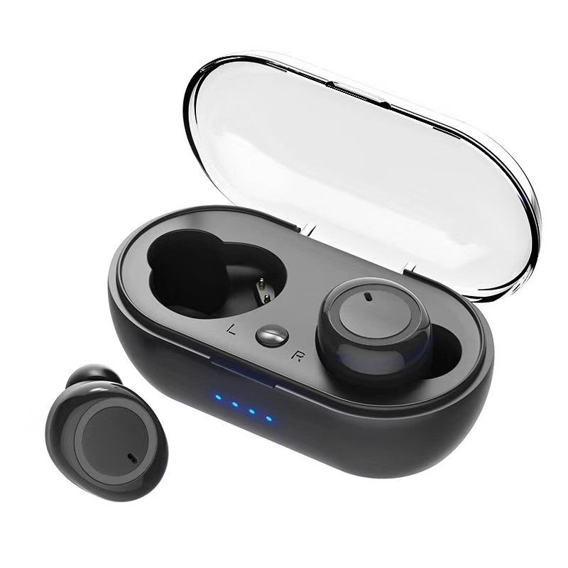 D10/DT2 TWS Earphones Fingerprint Touch Wireless Earbuds HD Stereo Wireless Headphones Noise Cancelling Gaming Headset